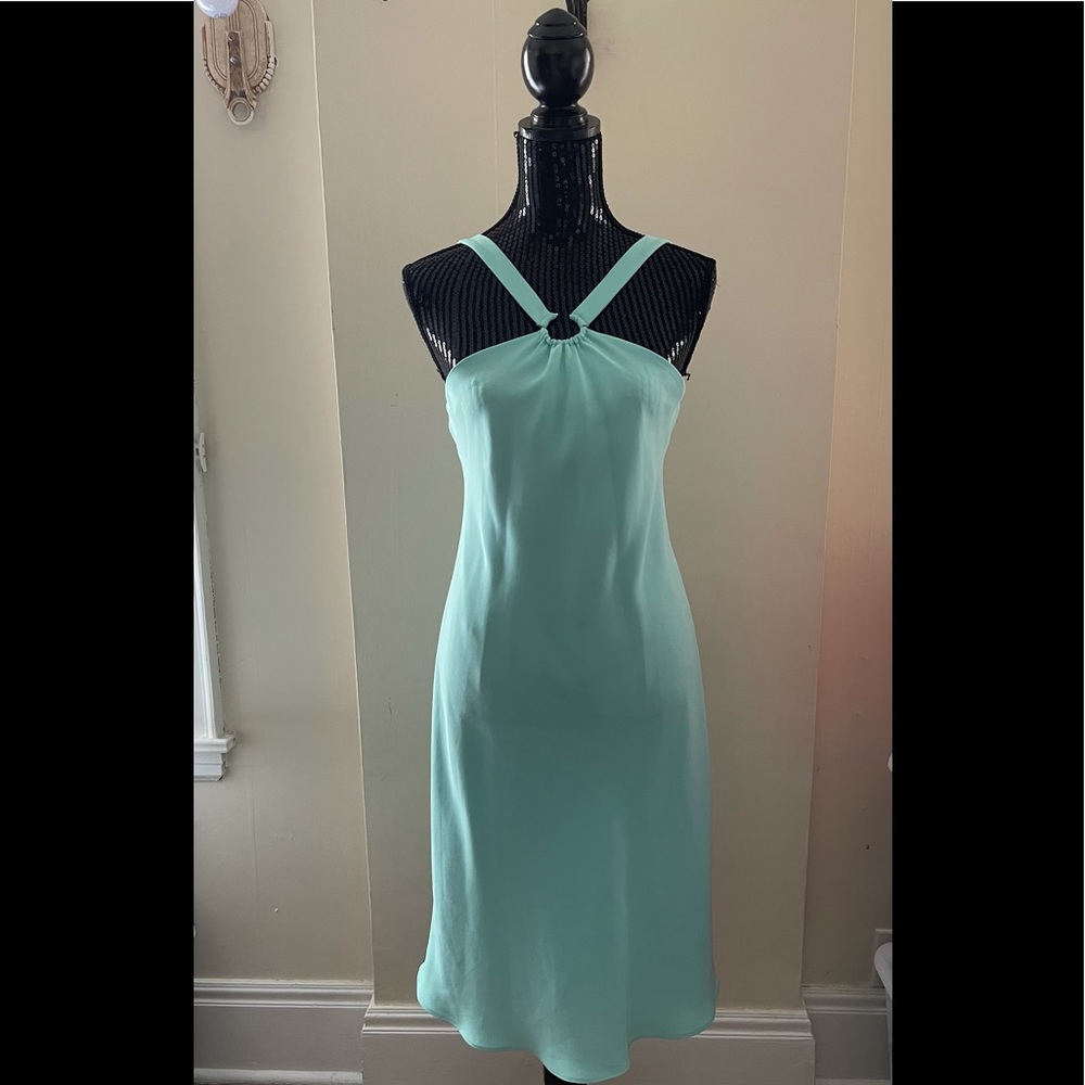 Evan Picone Mint Green Dress Size 10
